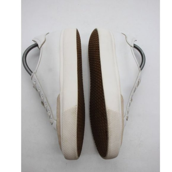 Rag And Bone Army Women's Size EU 39.5 Low Top White Leather Sneakers Shoes - Picture 7 of 10